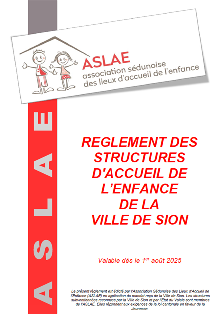 Règlement Août 2025